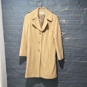 Vintage camel hair coat